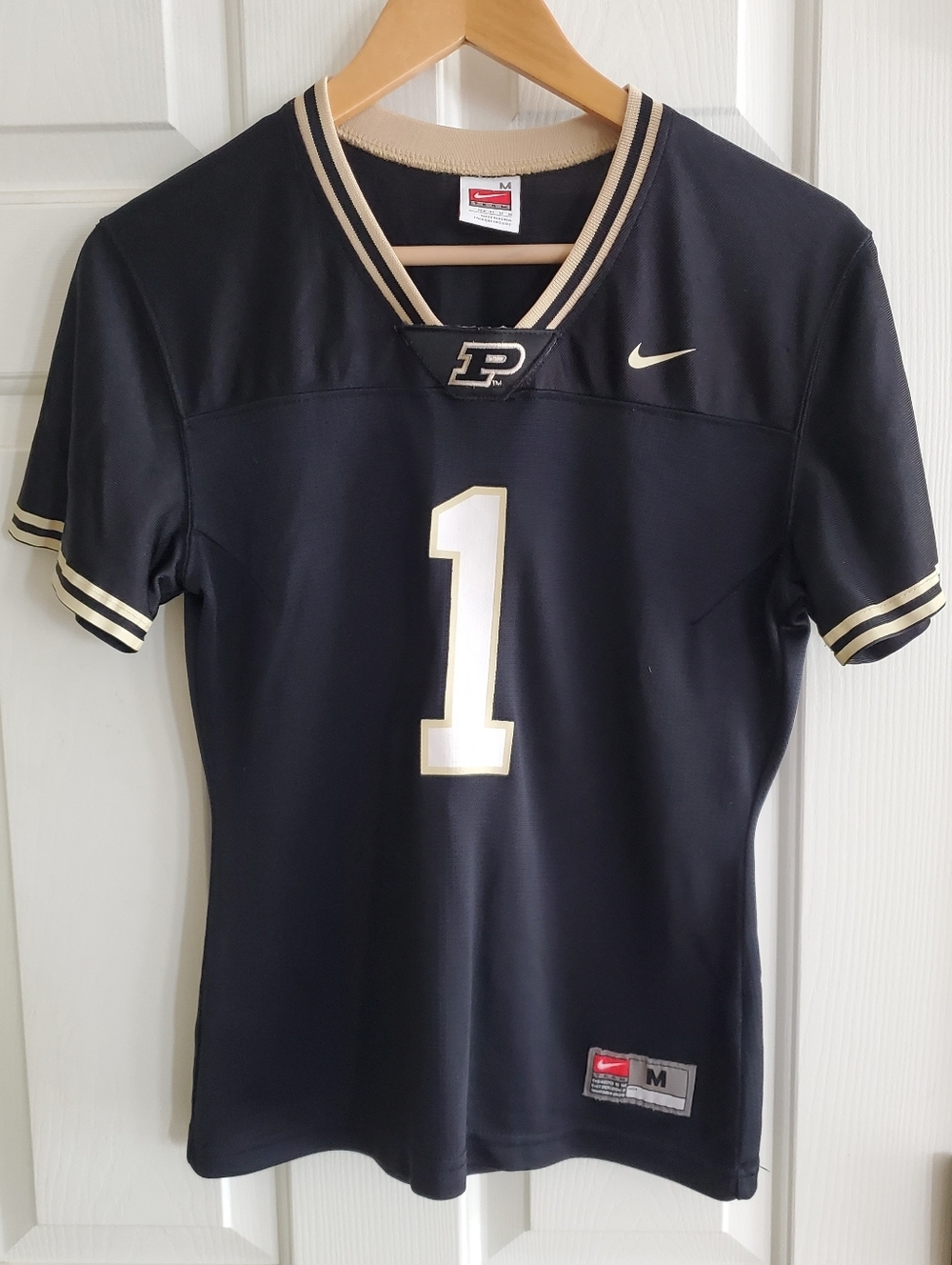 Nike Purdue Boilermakers Football Jersey #1 Women’s Medium